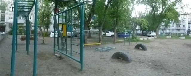Calisthenics Park at улица Александра Матросова, Бийск