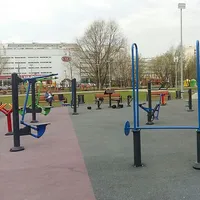 Calisthenics Park at улица Марьинский Парк, Москва #wp2531 - thumbnail 10