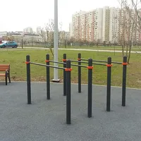 Calisthenics Park at улица Марьинский Парк, Москва #wp2531 - thumbnail 3