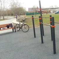 Calisthenics Park at улица Марьинский Парк, Москва #wp2531 - thumbnail 2