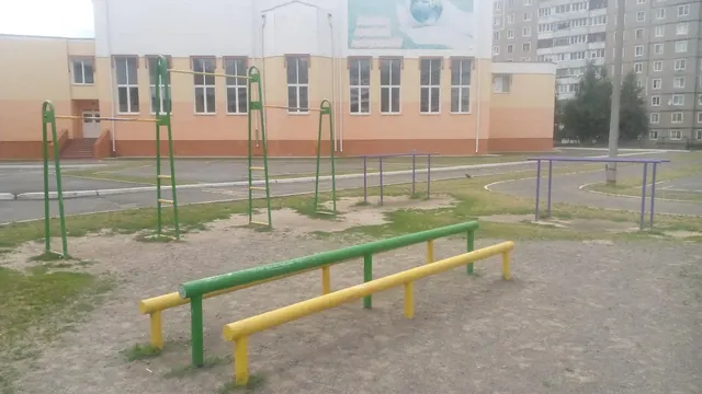 Calisthenics Park at вуліца Войкава, Жлобін
