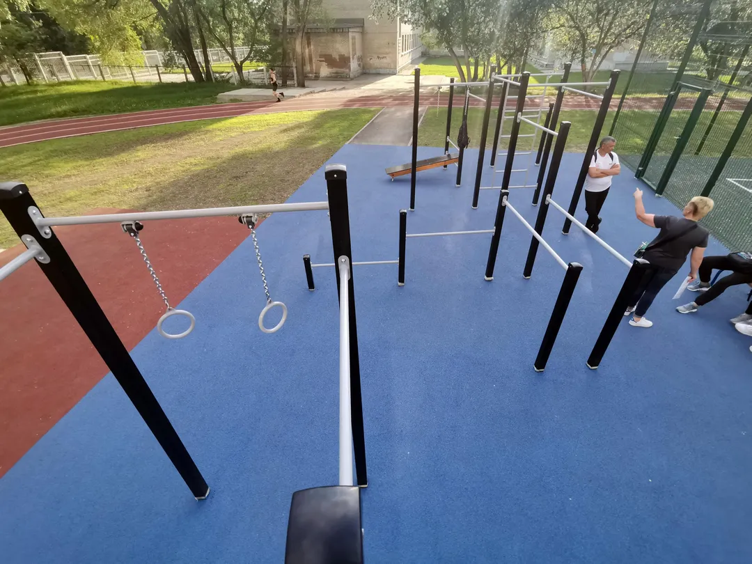 Spalliera presso Calisthenics Park at улица Иванова, городской округ Новосибирск – foto 4 di 4