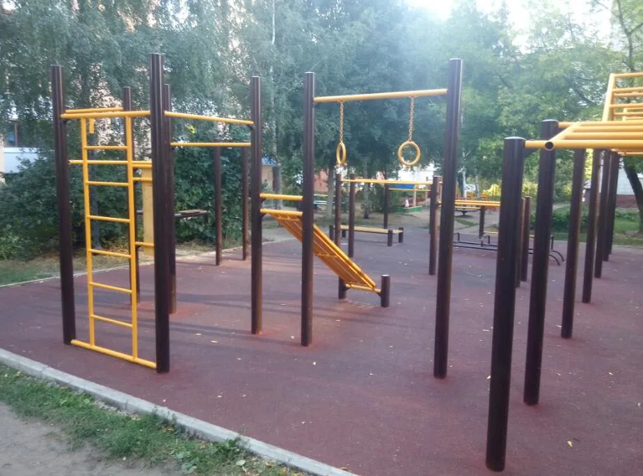 Упори для віджимань на майданчику Calisthenics Park at 2-я Курская улица, городской округ Орёл – фото 2 з 2