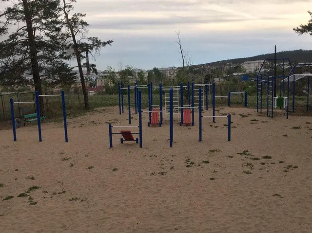 Calisthenics Park at Краснодонская улица, Улан-Удэ