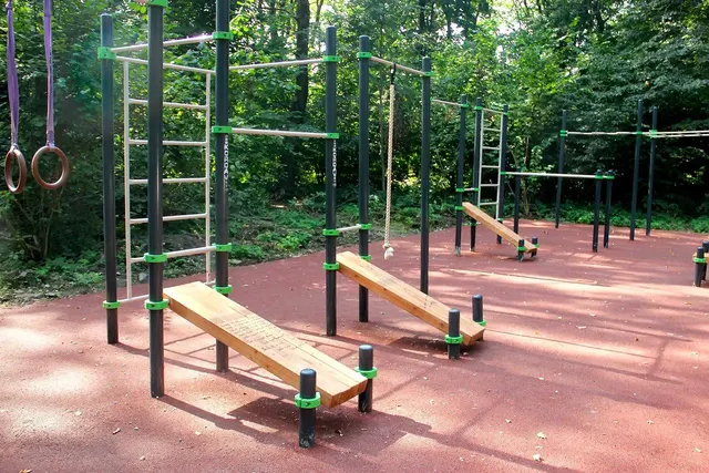 Calisthenics Park at улица Мира, Щёкино