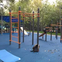 Calisthenics Park at Профсоюзная улица (дублёр), Москва #wp2566 - thumbnail 1