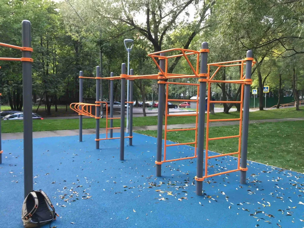 Monkey Bars la Calisthenics Park at Профсоюзная улица (дублёр), Москва #wp2566 – fotografia 3 din 5