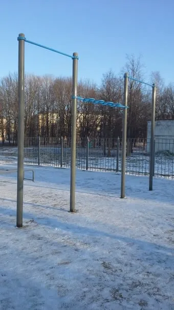 Spalier la Calisthenics Park at Электрон, Великий Новгород – fotografia 4 din 4