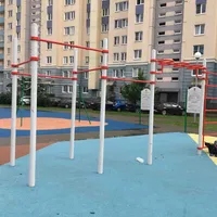 Calisthenics Park at улица Маршала Захарова, Санкт-Петербург - thumbnail 4