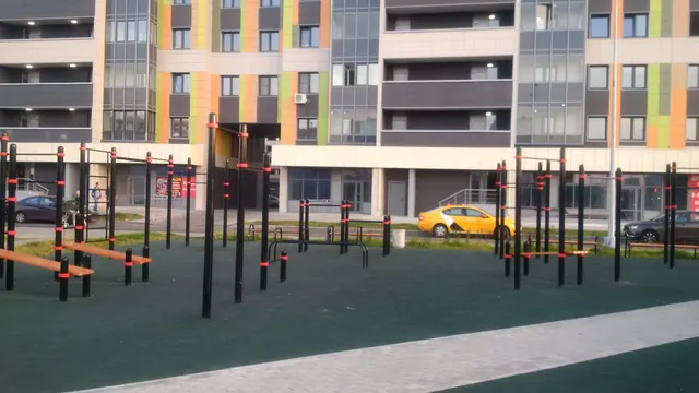 Calisthenics Park at Георгиевский проспект, Зеленоград