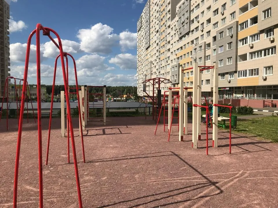 Sprossenwand bei Calisthenics Park at улица Строителей, Балашиха – Foto 3 von 3