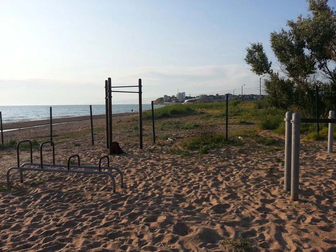 Spalliera presso Calisthenics Park at Благодатная улица, Качинский округ – foto 3 di 3