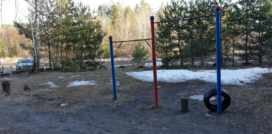 Sbarra per trazioni presso Calisthenics Park at улица Васильченко, Казань – foto 7 di 7