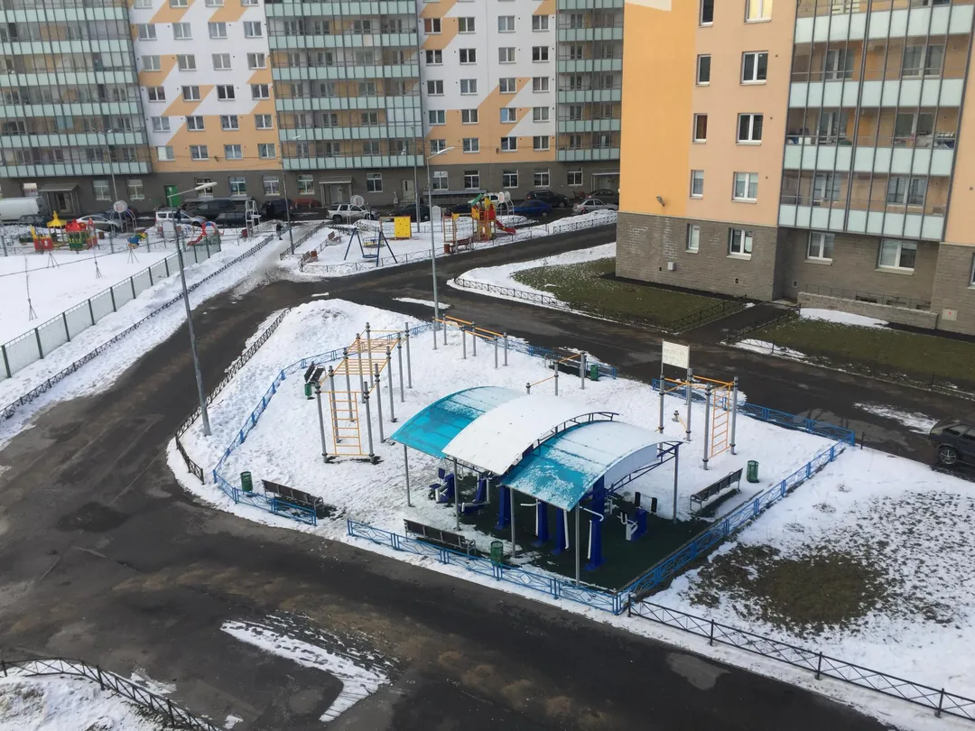 Maniglie per piegamenti presso Calisthenics Park at улица Корнея Чуковского, Санкт-Петербург #wp2589 – foto 6 di 6