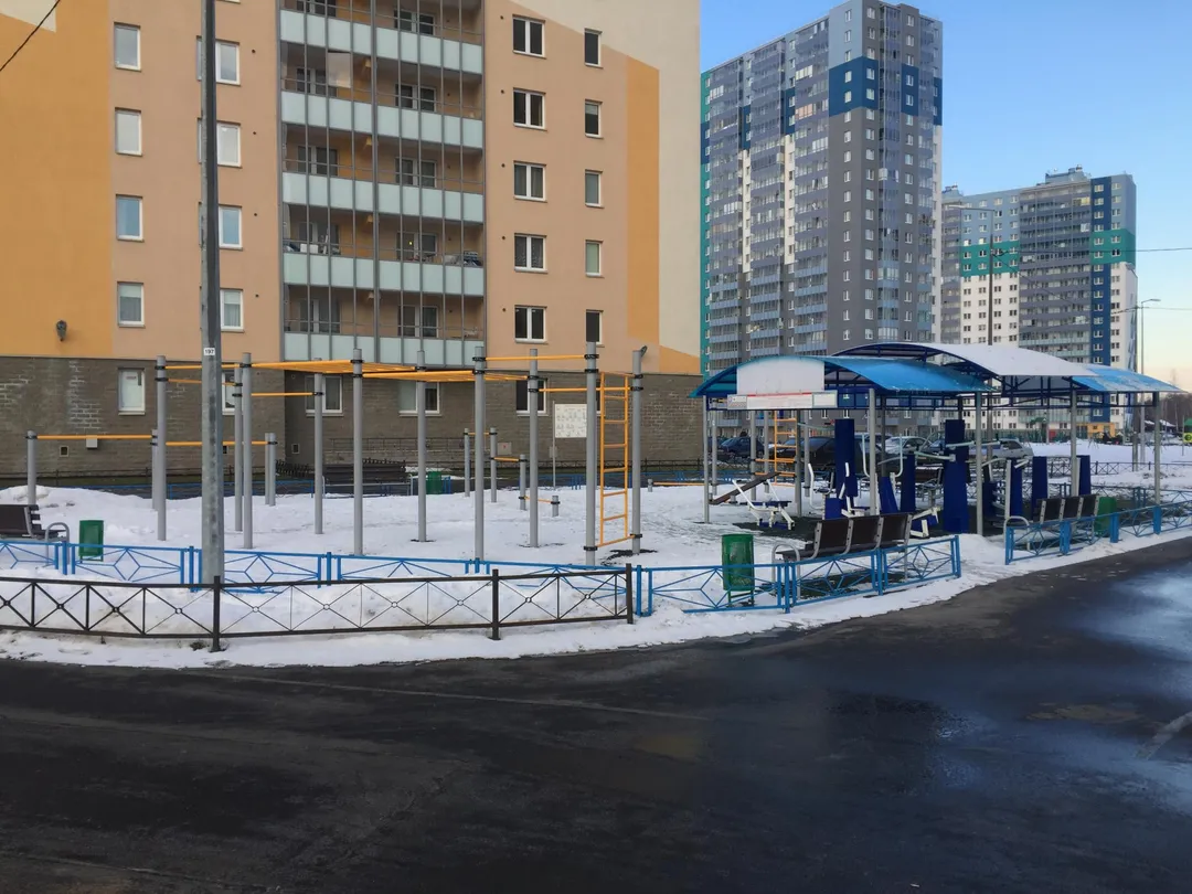 Spalliera presso Calisthenics Park at улица Корнея Чуковского, Санкт-Петербург #wp2589 – foto 4 di 6