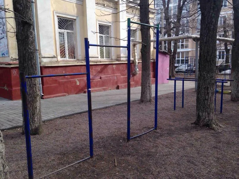 Parallele presso Calisthenics Park at вулиця Віталія Нестеренка, Одеса – foto 2 di 2