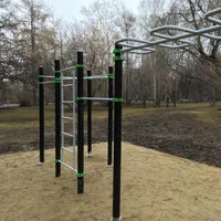 Calisthenics Park at Верх-Исетский бульвар, Екатеринбург - thumbnail 2