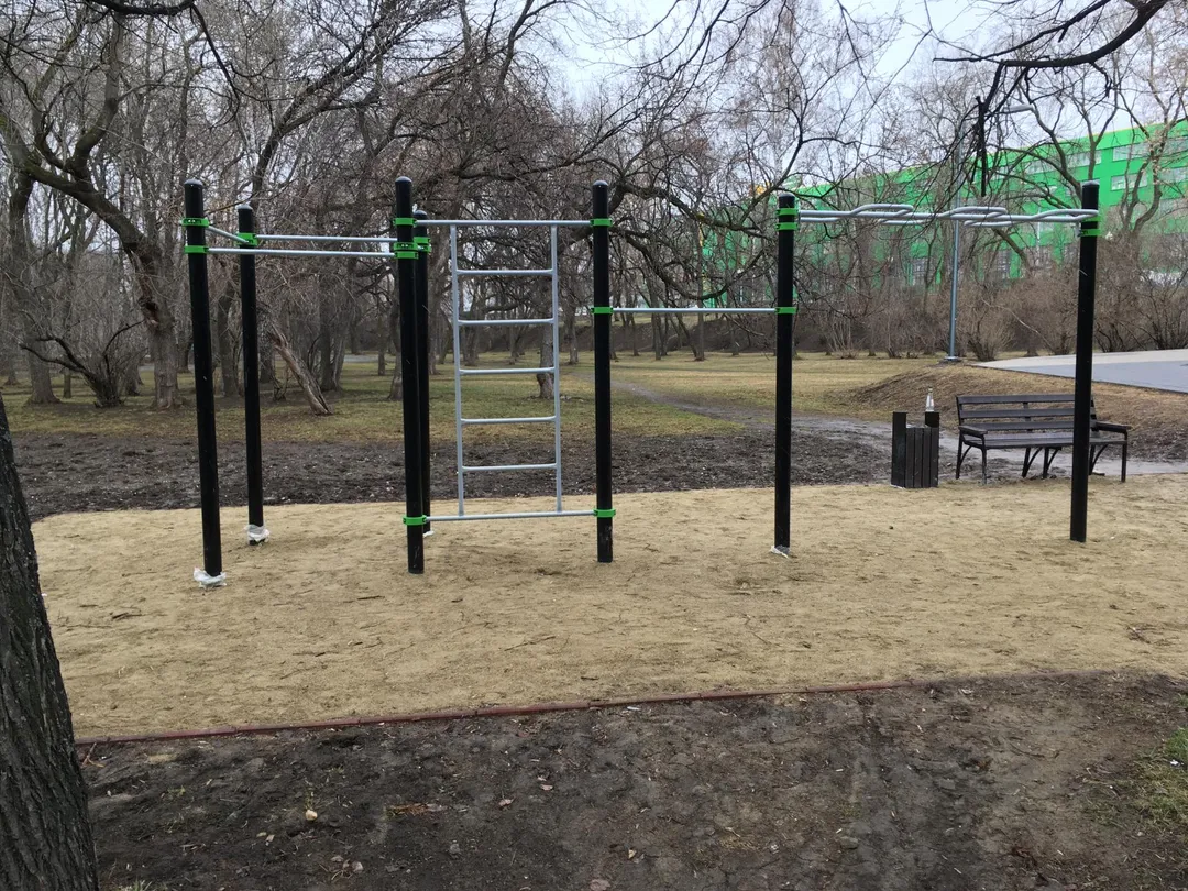 Spalier la Calisthenics Park at Верх-Исетский бульвар, Екатеринбург – fotografia 3 din 4