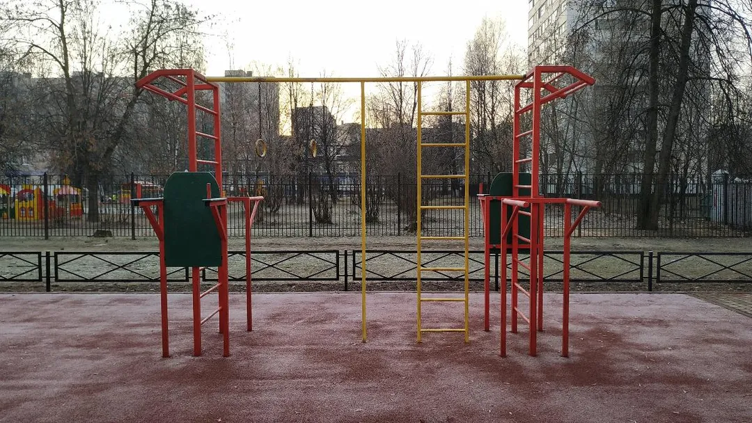 Spalliera presso Calisthenics Park at Серебристый бульвар, Санкт-Петербург #wp2603 – foto 3 di 5