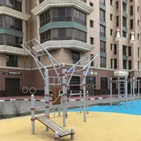 Calisthenics Park at улица Хамовнический Вал, Москва - thumbnail 3