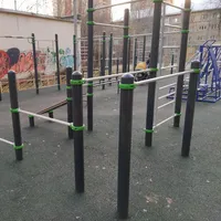 Calisthenics Park at улица Войтовича, Реутов - thumbnail 3