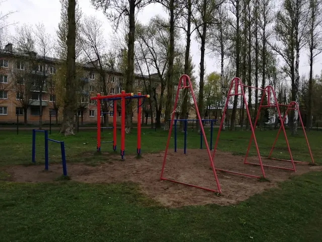 Calisthenics Park at улица Строителей, Дно