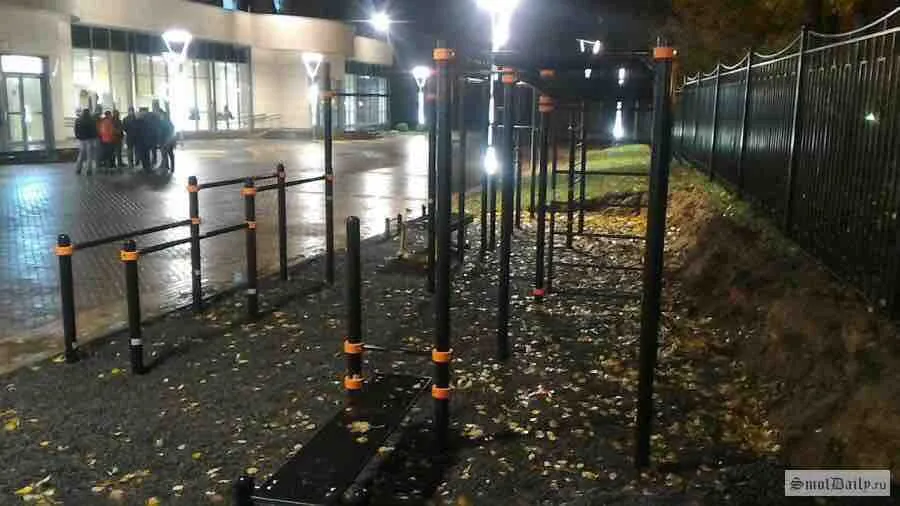 Parallele presso Calisthenics Park at ФОК Юбилейный, городской округ Смоленск – foto 2 di 2