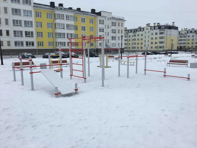 Calisthenics Park at Анциферовская улица, Пушкин