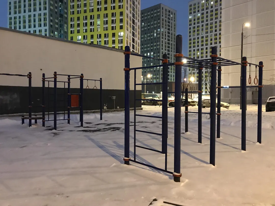 Liegestützgriffe bei Outdoor Gym in Левобережный, Химки – Foto 2 von 2