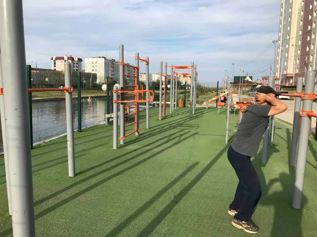 Calisthenics Park at улица Крупской, Якутск