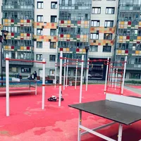Calisthenics Park at Среднерогатская улица, Санкт-Петербург - thumbnail 1