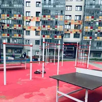 Calisthenics Park at Среднерогатская улица, Санкт-Петербург - thumbnail 3