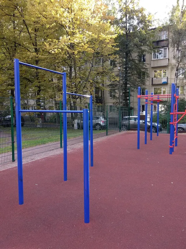 Calisthenics Park at проспект Маршала Блюхера, Санкт-Петербург
