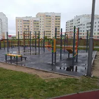 Calisthenics Park at вуліца Судзілоўскага, Салігорск - thumbnail 2