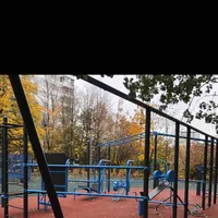 Calisthenics Park at улица Мичуринский Проспект, Олимпийская Деревня, Москва - thumbnail 4