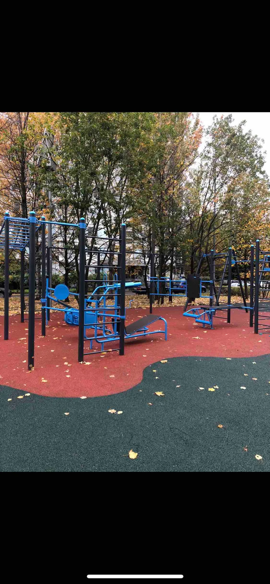 Бруси на майданчику Calisthenics Park at улица Мичуринский Проспект, Олимпийская Деревня, Москва – фото 2 з 4