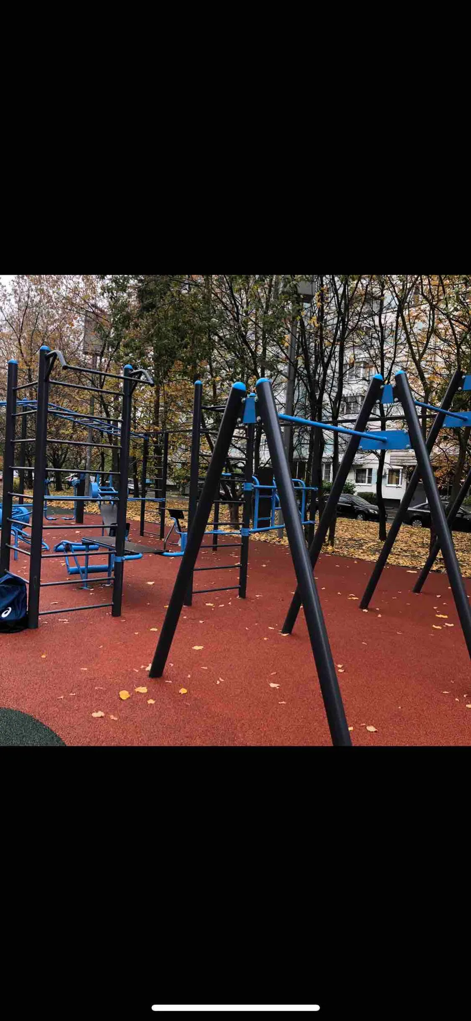 Рукохід на майданчику Calisthenics Park at улица Мичуринский Проспект, Олимпийская Деревня, Москва – фото 3 з 4