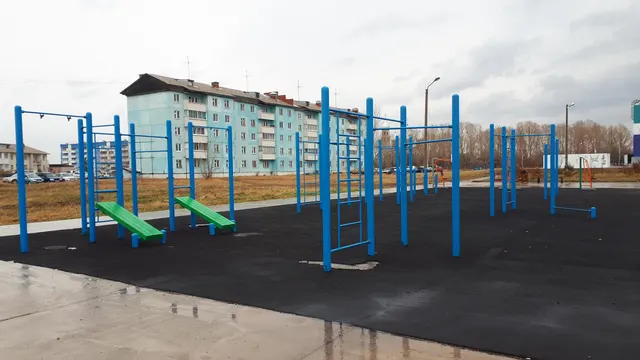 Calisthenics Park at 4-й микрорайон, Шарыпово