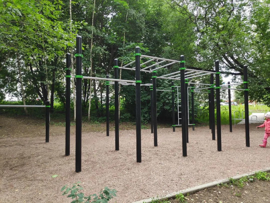 Турнік на майданчику Calisthenics Park at Лукинская улица, Москва – фото 1 з 4