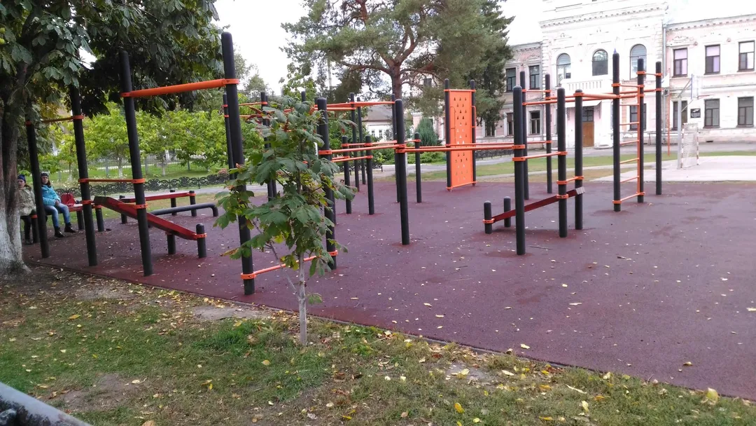 Spalier la Calisthenics Park at переулок Суровикина, Борисоглебск – fotografia 4 din 6