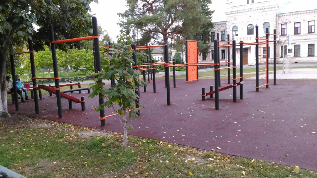 Bancă pentru abdomen la Calisthenics Park at переулок Суровикина, Борисоглебск – fotografia 5 din 6