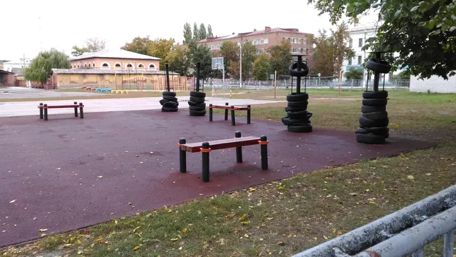 Calisthenics Park at переулок Суровикина, Борисоглебск