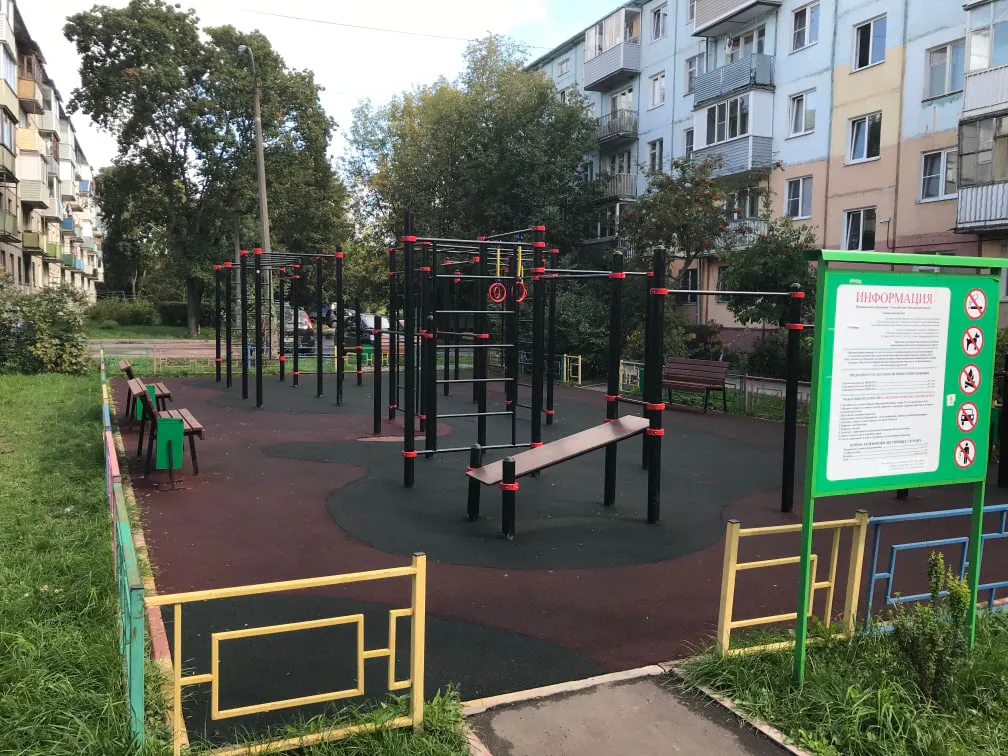 Monkey bar presso Calisthenics Park at улица Климова, Ногинск – foto 3 di 3