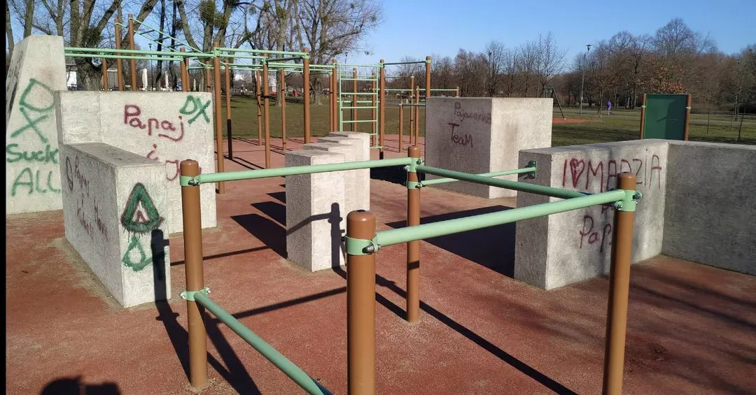 Barres de singe à Calisthenics Park at Street Workout Park Jana Pawła II, Poznań – photo 3 sur 3