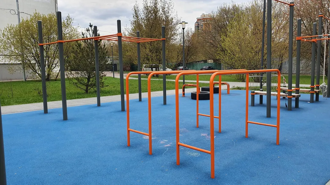 Канат для лазіння на майданчику Calisthenics Park at аллея Ветеранов, Москва #wp2661 – фото 7 з 8