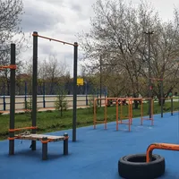 Calisthenics Park at аллея Ветеранов, Москва #wp2661 - thumbnail 2