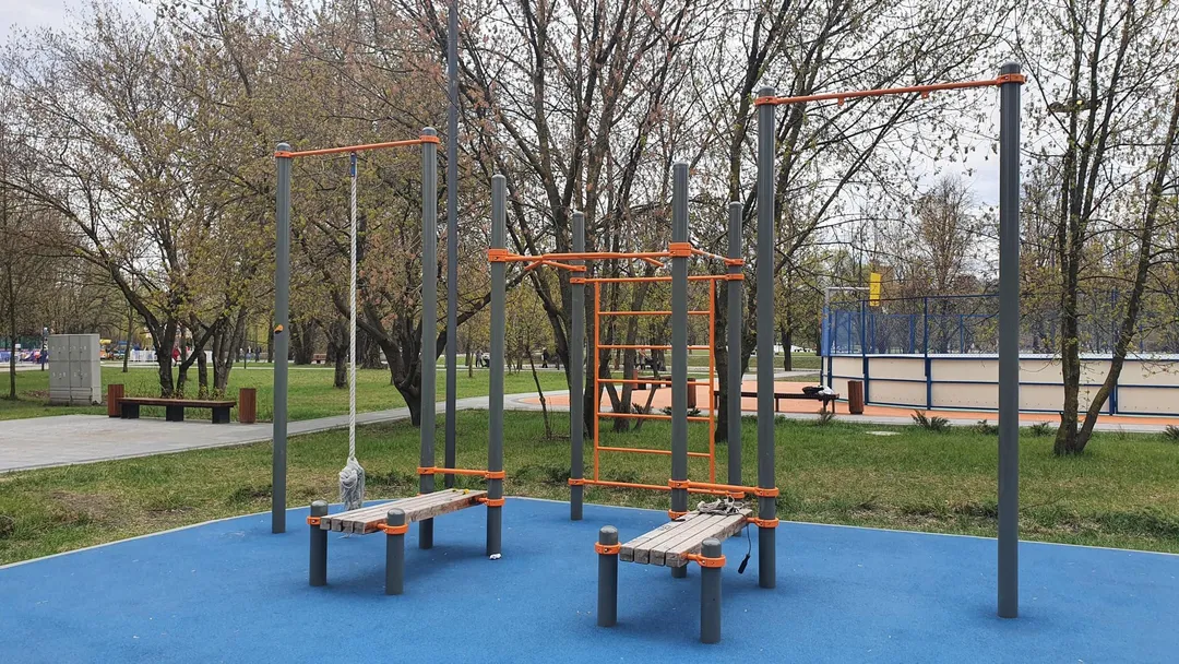 Турнік на майданчику Calisthenics Park at аллея Ветеранов, Москва #wp2661 – фото 1 з 8