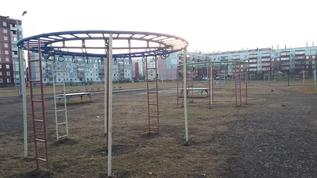 Calisthenics Park at проспект Байконур, Шарыпово