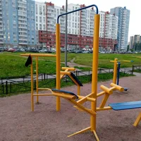 Calisthenics Park at улица Доблести, Санкт-Петербург - thumbnail 2