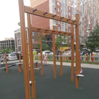 Calisthenics Park at улица Липовый парк, район Коммунарка - thumbnail 2